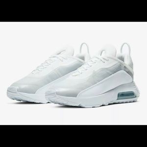 Nike Air Max 2090 Triple White Wolf Grey Size 8.5 BV9977
